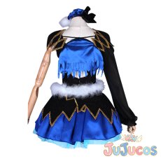 画像2: 楽しい仲間　WATER BLUE NEW WORLD　松浦果南UR　覚醒後　コスプレ衣装　ラブライブ！サンシャイン!!　コスチューム　JUJUcosplay (2)