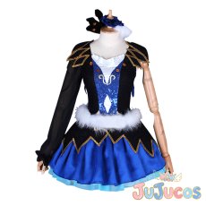 画像4: 楽しい仲間　WATER BLUE NEW WORLD　松浦果南UR　覚醒後　コスプレ衣装　ラブライブ！サンシャイン!!　コスチューム　JUJUcosplay (4)