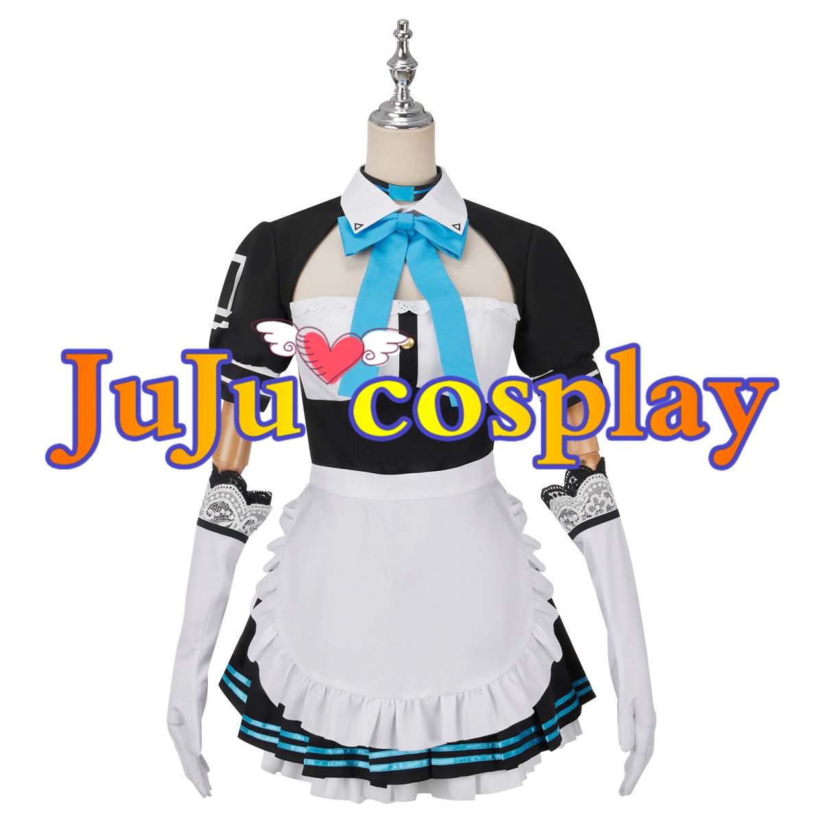 画像1: 送料無料　ブルーアーカイブ　一之瀬アスナ　コスプレ衣装　コスチューム (1)