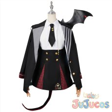 画像2: 黒舘ハルナ　コスプレ衣装　ブルーアーカイブ　コスチューム　JUJUcosplay (2)