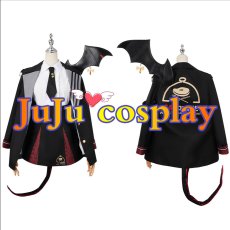画像3: 送料無料　ブルーアーカイブ　黒舘ハルナ　コスプレ衣装　コスチューム (3)