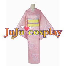 画像1: 送料無料　わたしの幸せな結婚　斎森美世　ピンク　コスプレ衣装　コスチューム (1)