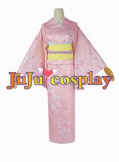 画像2: 送料無料　わたしの幸せな結婚　斎森美世　ピンク　コスプレ衣装　コスチューム (2)