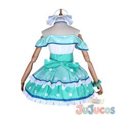 画像4: アニメ1期11話挿入歌　想いよひとつになれ　松浦果南　コスプレ衣装　ラブライブ！サンシャイン!!　コスチューム　JUJUcosplay (4)