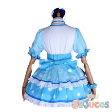 画像4: アニメ1期11話挿入歌　想いよひとつになれ　渡辺曜　コスプレ衣装　ラブライブ！サンシャイン!!　コスチューム　JUJUcosplay (4)
