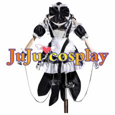 画像1: 送料無料　化物語　忍野忍　MAIDMADE　メイドメイド　コスプレ衣装　コスチューム (1)
