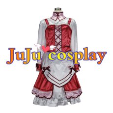 画像1: 送料無料　12時の鐘とシンデレラ〜Halloween Wedding〜　オデット＝スカーレット　コスプレ衣装　コスチューム (1)