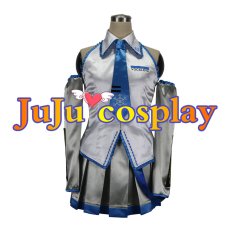画像1: 送料無料　VOCALOID　雪ミク　コスプレ衣装　コスチューム (1)