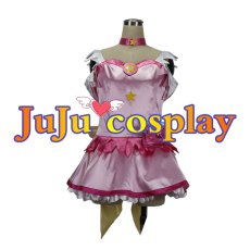 画像1: 送料無料　スター☆トゥインクルプリキュア　星奈ひかる　キュアスター　コスプレ衣装　コスチューム (1)