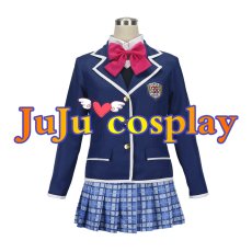 画像1: 送料無料　恋×シンアイ彼女　森野精華　制服　コスプレ衣装　コスチューム (1)