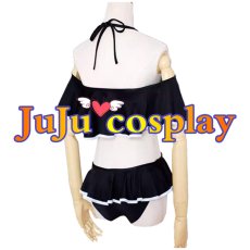 画像2: 送料無料　ブルーアーカイブ　黒見セリカ（水着）　コスプレ衣装　コスチューム (2)