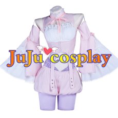 画像1: 送料無料　かつて魔法少女と悪は敵対していた　深森白夜　コスプレ衣装　コスチューム (1)