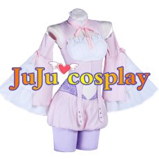 画像2: 送料無料　かつて魔法少女と悪は敵対していた　深森白夜　コスプレ衣装　コスチューム (2)