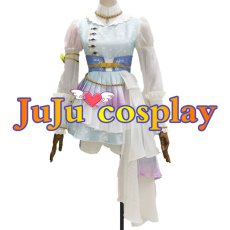 画像1: 送料無料　プロジェクトセカイ カラフルステージ！ feat. 初音ミク　白石杏　春立つ乙女の羽衣　おつかい中の出会い　コスプレ衣装　コスチューム (1)