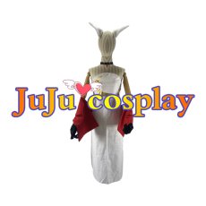 画像1: 送料無料　世話やきキツネの仙狐さん　シロ　コスプレ衣装　コスチューム (1)