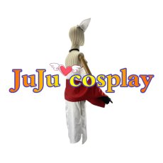 画像2: 送料無料　世話やきキツネの仙狐さん　シロ　コスプレ衣装　コスチューム (2)
