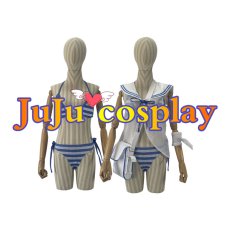 画像1: 送料無料　ブルーアーカイブ　和楽チセ　水着　コスプレ衣装　コスチューム (1)
