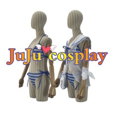 画像3: 送料無料　ブルーアーカイブ　和楽チセ　水着　コスプレ衣装　コスチューム (3)