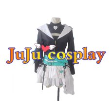 画像1: 送料無料　バーチャルYouTuber　Vtuber　白波らむね　サブカルゲーマー　コスプレ衣装　コスチューム (1)