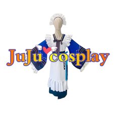 画像1: 送料無料　ブルーアーカイブ　里浜ウミカ　コスプレ衣装　コスチューム (1)