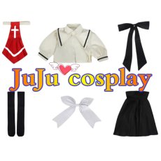 画像4: 送料無料　AIR　神尾観鈴　制服　コスプレ衣装　コスチューム (4)