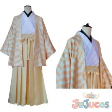 画像1: 日本(本田菊)　つのたりあ　コスプレ衣装　Axis Powers ヘタリア　コスチューム　JUJUcosplay (1)