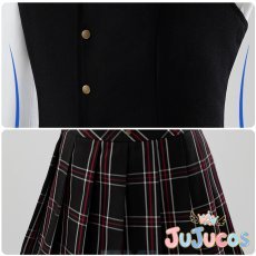 画像5: 新島真　制服　コスプレ衣装　ペルソナ5　コスチューム　JUJUcosplay (5)