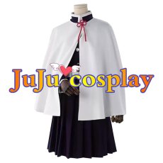 画像1: 送料無料　鬼滅の刃　栗花落カナヲ　コスプレ衣装　コスチューム (1)