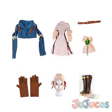 画像4: ヴァイオレット・エヴァーガーデン　コスプレ衣装　ヴァイオレット・エヴァーガーデン　コスチューム　JUJUcosplay (4)