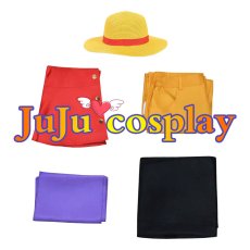 画像3: 送料無料　ONE PIECE（ワンピース）　ルフィ(鬼ヶ島)　コスプレ衣装　コスチューム (3)