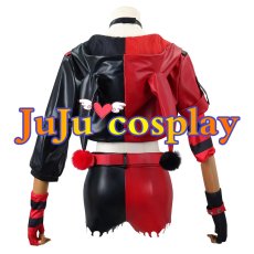 画像2: 送料無料　異世界スーサイド・スクワッド　ハーレイ・クイン　コスプレ衣装　コスチューム (2)