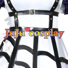 画像6: 送料無料　バーチャルYouTuber　Vtuber　Meloco Kyoran (狂蘭 メロコ)　メイド服　コスプレ衣装　コスチューム (6)