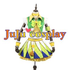画像1: 送料無料　アイカツ!　新条ひなき　イエローパレードコーデ　コスプレ衣装　コスチューム (1)