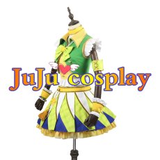 画像4: 送料無料　アイカツ!　新条ひなき　イエローパレードコーデ　コスプレ衣装　コスチューム (4)