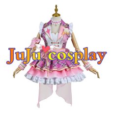 画像1: 送料無料　ラブライブ！スーパースター!!　Liella!　嵐千砂都　フレッシュライブ編　コスプレ衣装　コスチューム (1)