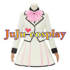 画像1: 送料無料　ラブライブ！虹ヶ咲学園スクールアイドル同好会　上原歩夢　Future Parade　コスプレ衣装　コスチューム (1)