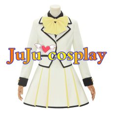 画像1: 送料無料　ラブライブ！虹ヶ咲学園スクールアイドル同好会　中須かすみ　Future Parade　コスプレ衣装　コスチューム (1)