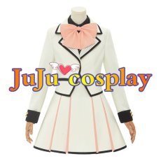 画像1: 送料無料　ラブライブ！虹ヶ咲学園スクールアイドル同好会　宮下愛　Future Parade　コスプレ衣装　コスチューム (1)