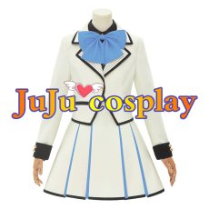 画像1: 送料無料　ラブライブ！虹ヶ咲学園スクールアイドル同好会　朝香果林　Future Parade　コスプレ衣装　コスチューム (1)