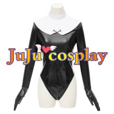 画像1: 送料無料　ブルーアーカイブ　歌住サクラコ　覚悟　ユスティナ聖徒会礼装　コスプレ衣装　コスチューム (1)