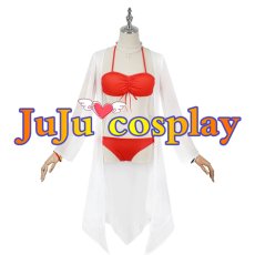 画像1: 送料無料　ラブライブ！スーパースター!!　Liella!　澁谷かのん　サニーオーシャン編　コスプレ衣装　コスチューム (1)