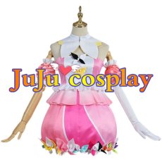 画像1: 送料無料　プロジェクトセカイ カラフルステージ!feat.初音ミク　鳳えむ　デフォルト　コスプレ衣装　コスチューム (1)