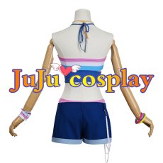 画像4: 送料無料　ラブライブ！スーパースター!!　Liella!　嵐千砂都　サニーオーシャン編　コスプレ衣装　コスチューム (4)