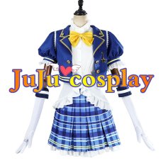 画像1: 送料無料　ラブライブ！サンシャイン!!　初期編　渡辺曜　高海千歌　国木田花丸　黒澤ダイヤ　黒澤ルビィ　津島善子　松浦果南　小原鞠莉　桜内梨子　コスプレ衣装　コスチューム (1)