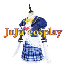 画像2: 送料無料　ラブライブ！サンシャイン!!　初期編　渡辺曜　高海千歌　国木田花丸　黒澤ダイヤ　黒澤ルビィ　津島善子　松浦果南　小原鞠莉　桜内梨子　コスプレ衣装　コスチューム (2)
