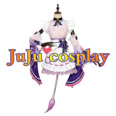 画像1: 送料無料　原神(げんしん)　夢見月瑞希　コスプレ衣装　コスチューム (1)