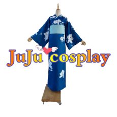 画像1: 送料無料　サマータイムレンダ　小舟澪　浴衣　コスプレ衣装　コスチューム (1)