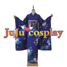 画像1: 送料無料　ブルーアーカイブ　黒舘ハルナ(正月)　コスプレ衣装　コスチューム (1)