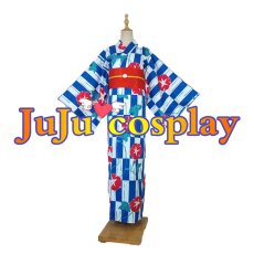 画像1: 送料無料　ウマ娘プリティーダービー　アドマイヤベガ　浴衣　コスプレ衣装　コスチューム (1)