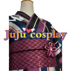 画像3: 送料無料　アイドルマスター シャイニーカラーズ　樋口円香　浴衣　コスプレ衣装　コスチューム (3)